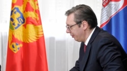 Predsednik Srbije Aleksandar Vučić (tada premijer) tokom sastanka s tadašnjim premijerom Crne Gore Duškom Markovićem, 3. februar 2017.