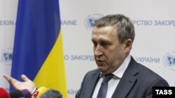 Министр иностранных дел Украины Андрей Дещица