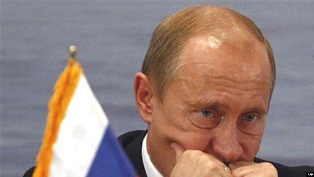 Russian Prime Minister Vladimir Putin has accused Europe of coveting Rusia's mineral resources.