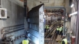 This is the moment a 20-ton door, designed to withstand a nuclear blast, swung shut during tests at a subway station under the streets of Prague.<br />
<br />
The door is a part of Prague&rsquo;s Metro Protection System (Ochranny System Metra, or OSM), a network of hardened shelters designed to safeguard people during a nuclear, chemical, or biological attack.&nbsp;<br />
<br />
<br />
&nbsp;