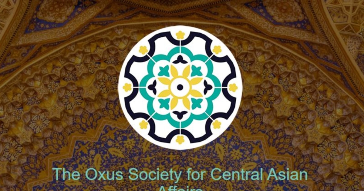 Majlis Podcast: The Oxus Society Ready To Open A New Forum For Central ...