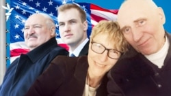 Былы палітвязень Мікола Статкевіч і ягоная жонка Марына Адамовіч. Аляксандар і Мікалай Лукашэнка. Ілюстрацыйны каляж. 