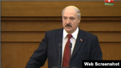 Belarusian President Alyaksandr Lukashenka made the remark following his annual state-of-the-nation address on April 29.