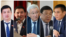 2018-жылы кош жарандыгы козголгон саясатчылар. Солдон оңго Жусупбек Коргонбай уулу, Дамирбек Асылбек уулу, Кубанычбек Кулматов, Бахадыр Сулейманов жана Таалайбек Сарыбашов.