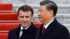 Ֆրանսիայի և Չինաստանի նախագահներ Էմանյուել Մակրոնը և Սի Ծինպինը, Պեկին, 6 ապրիլի, 2023թ.