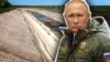 Колаж. Володимир Путін на тлі Північнокримського каналу