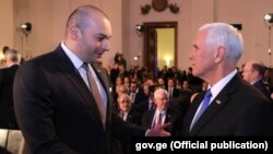 მამუკა ბახტაძე და მაიკ პენსი მიუნხენში