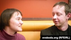 Каардынатары фэстывалю кароткамэтражных фільмаў Cinema Pеrpetuum mobile Ліна Мядзьведзева і Андрэй Шчэрба 