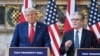 Дональд Трамп и Кир Стармер после переговоров 18 сентября