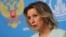 "It's well-known that this very diplomat was in fact an agent of the CIA. He was returning, in disguise, after conducting an intelligence operation the previous night," Russian Foreign Ministry spokeswoman Maria Zakharova said.