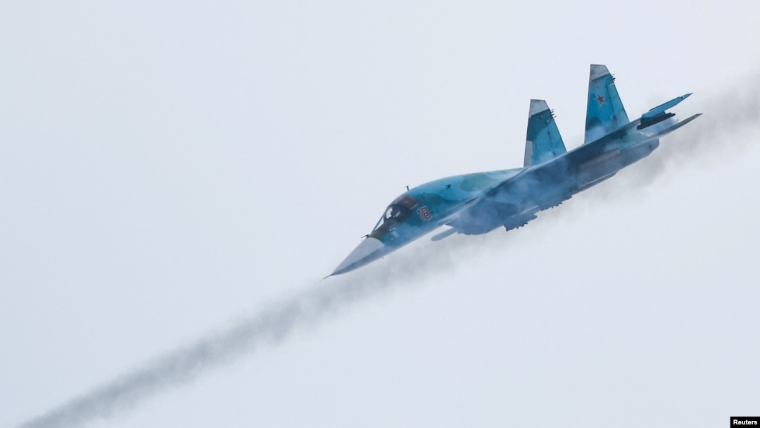 Bombardier rusesc Sukhoi Su-34.