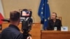 Станіслав Асєєв на конференції «За свободу» в будівлі Сенату Чеської республіки. Прага. 16 вересня 2026 року