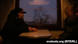 Ілюстрацыйнае фота. Чачэнскія бежанцы на шляху з Беларусі да Польшчы. 