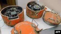 The flight recorders from the plane of Polish President Lech Kaczynski, which crashed last April 