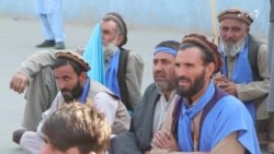 د امریکا سفارت مخې ته د سولې ولسي حرکت لاریون