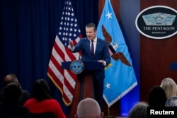 Secretarul de stat al Apărării, Pete Hegseth.