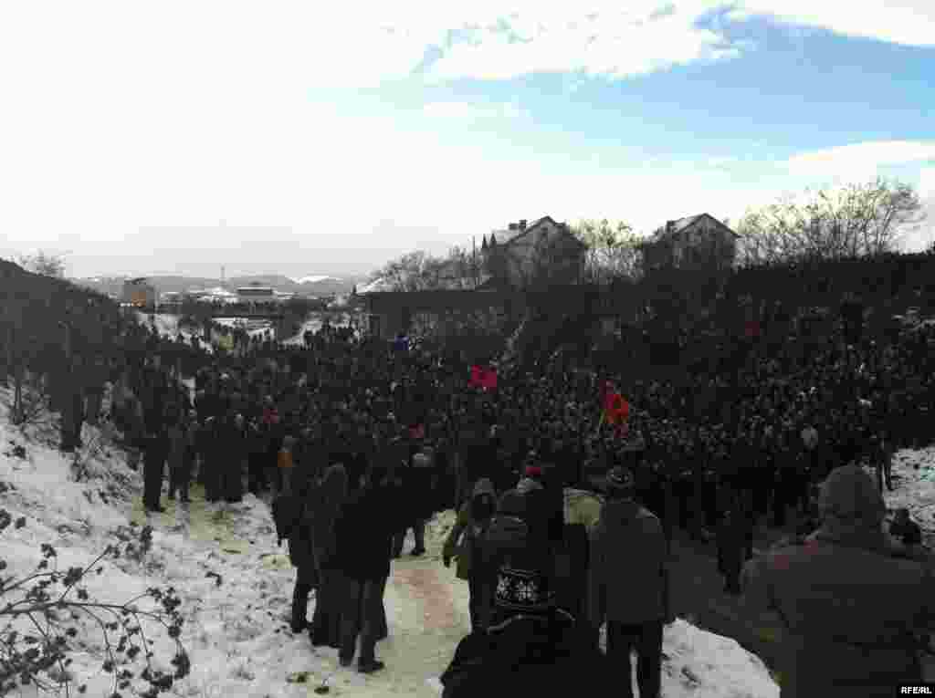 Protest pristalica Samoopredeljenja, 22. januar 2012.