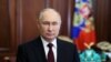 Russian President Putin makes video address in Moscow