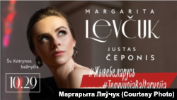 Belarus - Marharyta Laučuk's concert in Vilnius, 29Oct2020