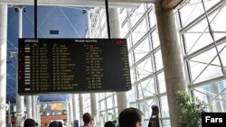 Iran's International Imam Khomeini Airport (IKIA) Arrival Terminal.