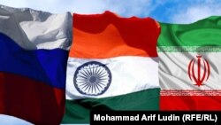 بیرق های ملی ایران هند و روسیه