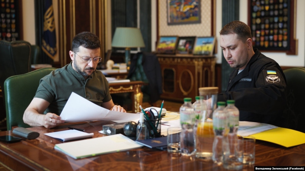 Владимир Зеленский и Кирилл Буданов