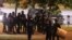 Forțele de ordine detașate la proteste