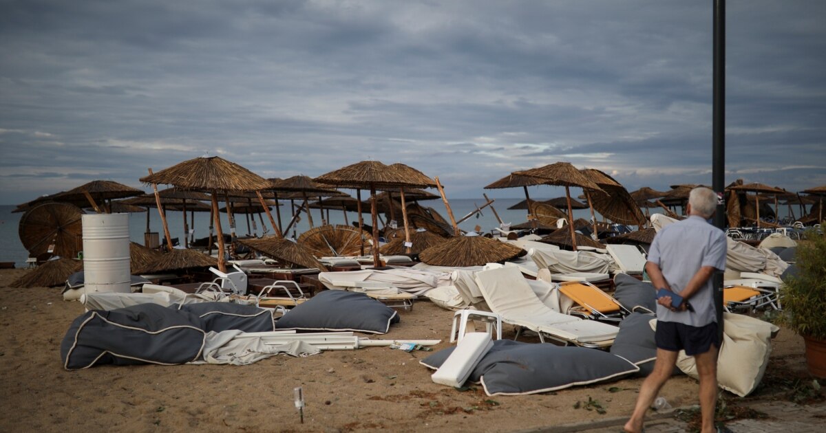 Two Russians, Romanian Killed In Violent Storms In Greece