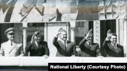 ფოტოზე: იგორ როდიონოვი, გენადი კოლბინი, ზურაბ ჩხეიძე, ჯუმბერ პატიაშვილი, თენგიზ მენთეშაშვილი