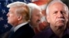 Вынікі тыдня ад аналітыка Валера Карбалевіча. Дональд Трамп, Аляксандар Лукашэнка, ілюстрацыйны каляж 