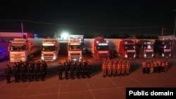 Гуманитарная помощь, направленная Кыргызстаном в Иран