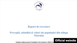 FUMN, raport despre regiunea transnistreană, 27 martie 2019