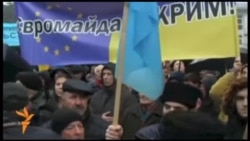 У Криму, попри погрози, мітингували проти диктатури