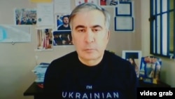 Miheil Szakasvili a börtönben