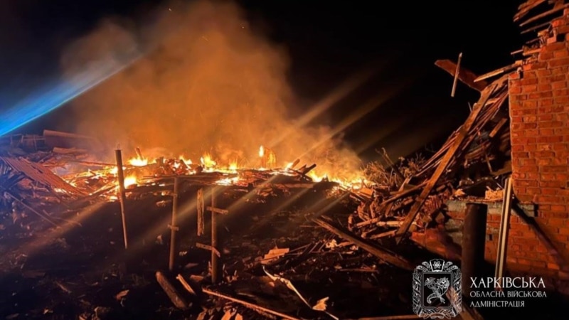 Russian strike on Kharkiv suburbs kills three people