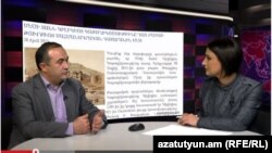 Պատգամավոր Թևան Պողոսյանը «Ազատություն TV»-ի տաղավարում, 29-ը ապրիլի, 2015թ․