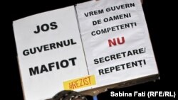 La protestele de la București