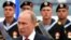 Russian President Vladimir Putin speaks during his visit to the Crimean port of Sevastopol on May 9, 2014.