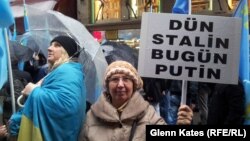 İstanbulda Krım tatarlarının keçirdiyi aksiya