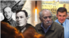 Фигуранты засекреченных процессов 1938 и 2023 гг. Слева направо: Г.Лангемак, И.Клейменов, А.Маслов, А.Шиплюк. Информационный коллаж