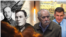 Фигуранты засекреченных процессов 1938 и 2023 гг. Слева направо: Г.Лангемак, И.Клейменов, А.Маслов, А.Шиплюк. Информационный коллаж
