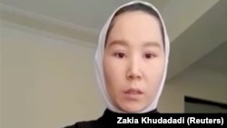 Таэквондистка из Афганистана Закия Худадади, участника Паралимпийских игр в Токио.