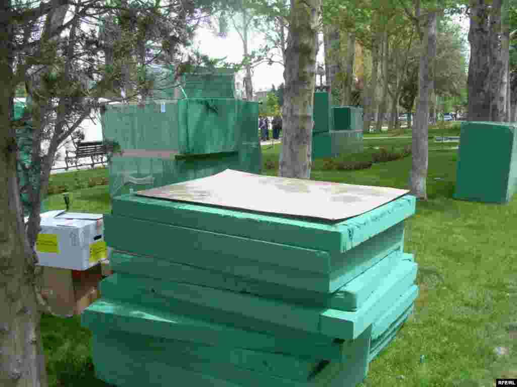 Bakıda gül bayramına hazırlıq gedir #16