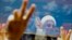 Iran-- Hassan Rowhani (Rouhani) Iranian president-elect among supporters 