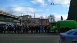 Акція на підтримку Олексія Навального у Сімферополі, 23 січня 2021