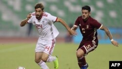 با گل قلیزاده بازی ایران و ونزوئلا مساوی شد.