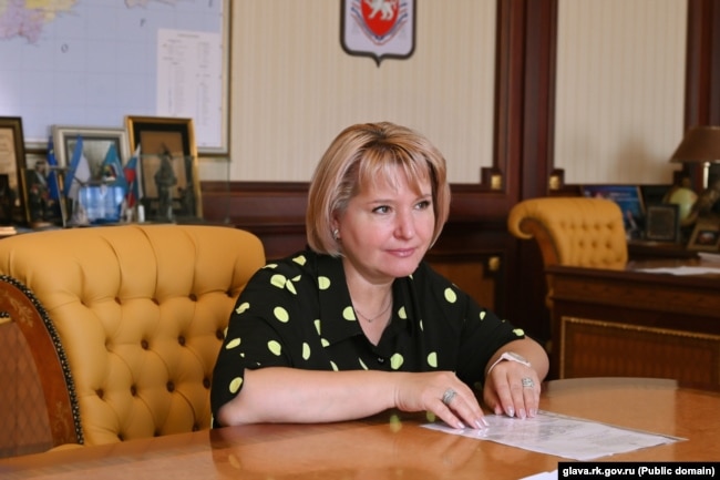 Глава кримського Міжрегіонального управління Росспоживнагляду Наталія Пеньковська
