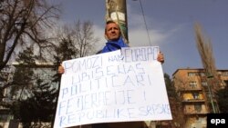 Sa jednog od protesta bh. građana u Sarajevu