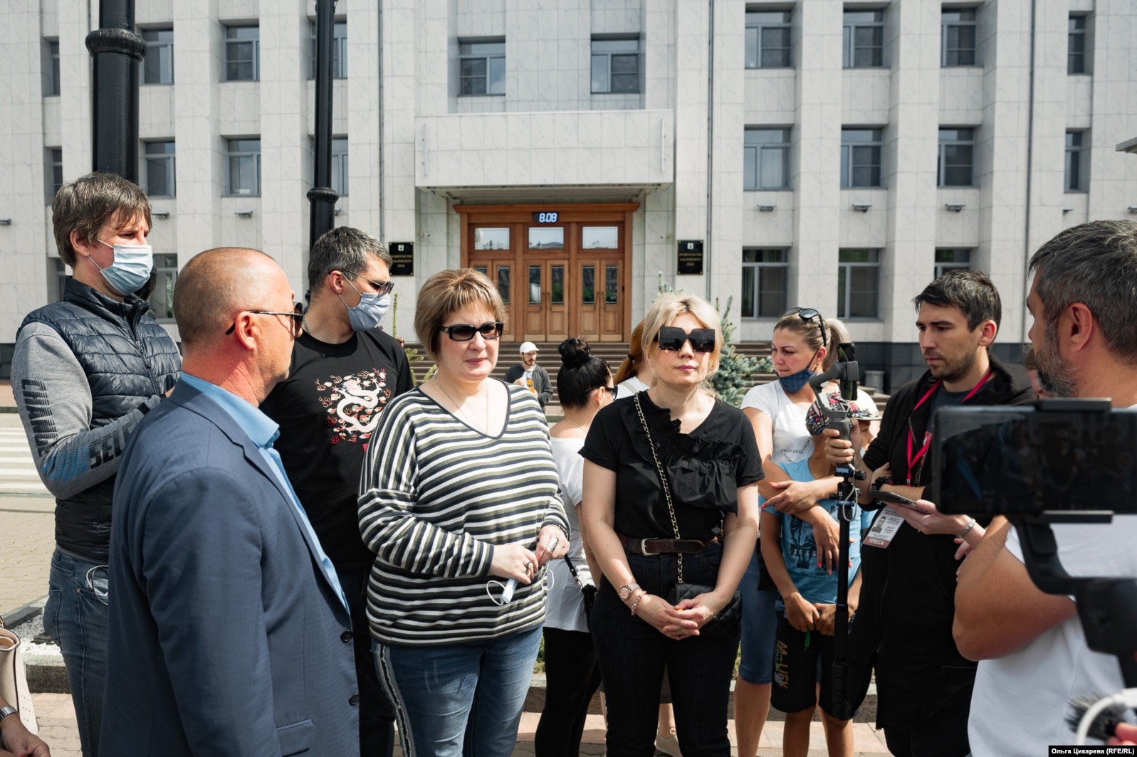 Сенатор Грешнякова. Хабаровск. 8 августа 2020