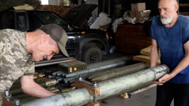 Never Too Old To Fight, Say Ukraine's 'Steppe Wolves' Volunteers